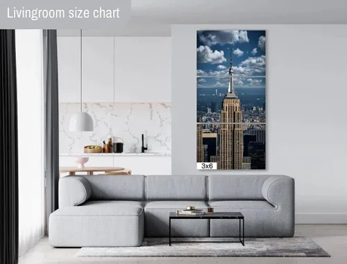 Miniatura 2 de Empire State - Print/Canvas/Acrylic/Metal (Acrylic Print, 16x20 Inches)