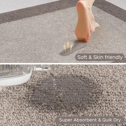Miniatura 2 de Indoor Door Mat 20" x 32", Washable Kitchen Rug, Non Slip Entryway Rug for Floor, Absorbent Entrance Throw Rug for Laundry, Bathroom, Door