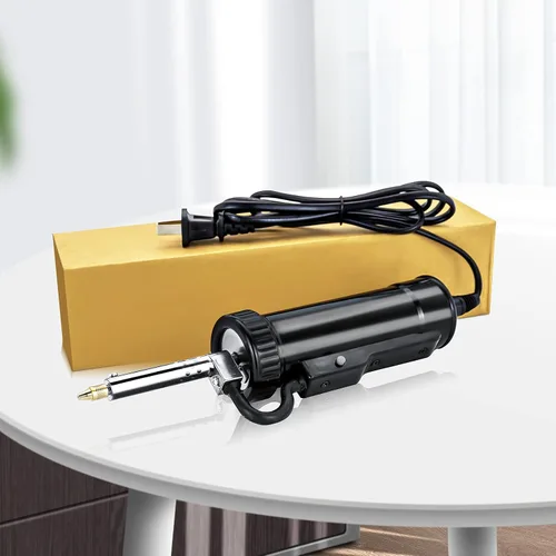 Miniatura 8 de HighTop Bomba de desoldadura automática Herramienta de succión de soldadura al vacío portátil AC110V 30W Pistola de desoldadura eléctrica