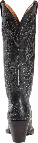 Miniatura 3 de Johnny Ringo JRS806-8X Botas occidentales para mujer de cuero negro