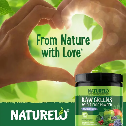 Miniatura 6 de NATURELO - Polvo de superalimentos de verdes crudos, 1