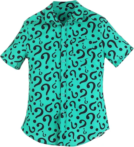 Miniatura 7 de Camisa con botones para adultos The Riddler