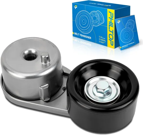 Miniatura 23 de PHILTOP Conjunto de tensor de correa con polea para BMW 325i, X3, X5, Z4, 325Ci, 330Ci, 530i, 525i, 325xi, 330i, 330xi, correa dentada OE #