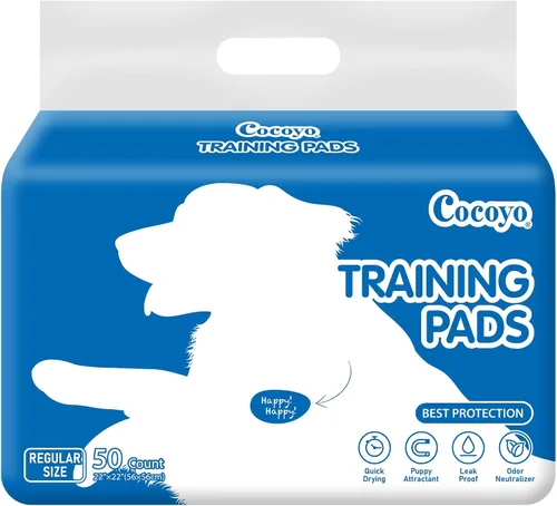 Miniatura 8 de COCOYO Best Value - Almohadillas de entrenamiento para perros de 22 x 22 pulgadas, 50 unidades, almohadillas para orina de perro, almohadillas