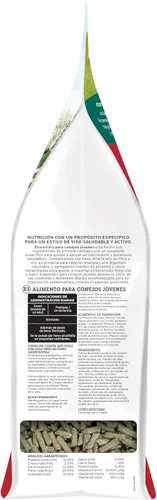 Miniatura 11 de Oxbow Essentials - Alimento para conejos, conejo joven, fabricado con Oxbow Timothy, pellets de comida para mascotas para conejos, productos