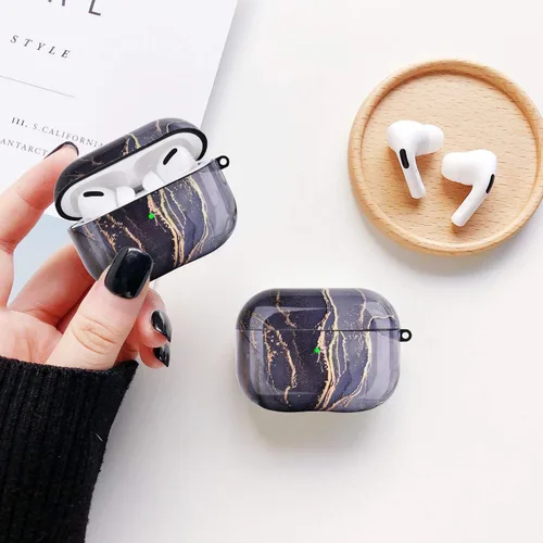 Miniatura 5 de OLEBAND Funda para Airpod de 3ª generación con patrón, tapa dura, antideslizante, compatible con Apple Airpod Pro de 3ª generación, para mujeres