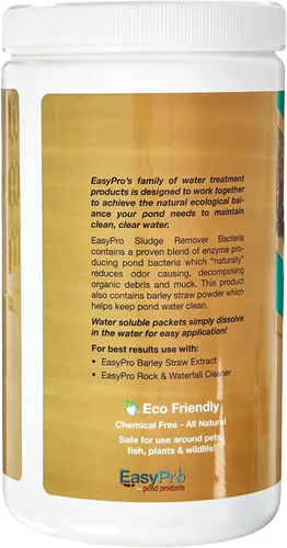 Miniatura 2 de EasyPro SRB24 - Bacterias eliminadoras de lodos para estanque, secas, 24 paquetes