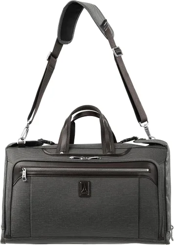 Miniatura 2 de Travelpro Platinum Elite - Bolsa de mano de tres pliegues, para hombres y mujeres, Gris Vintage, Platinum Elite - Bolso de mano de tres pliegues