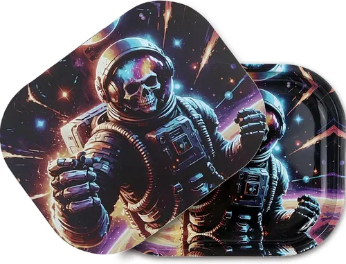 Miniatura 13 de Bandejas de metal con tapa magnética suave de PVC, bandeja de metal con cubierta de tapa, pequeña bandeja decorativa linda, almacenamiento ideal