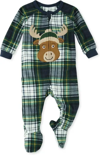 Miniatura 3 de The Children's Place Kids' Family Matching, Christmas Pajama Sets. Fleece Seasonal