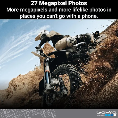 Miniatura 5 de GoPro HERO11 Black - Embalaje de comercio electrónico - Cámara de acción impermeable con video Ultra HD 5.3K60, fotos de 27MP, sensor de imagen