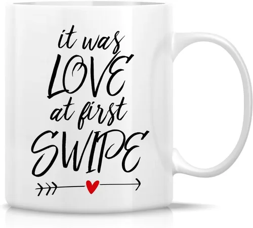 Miniatura 55 de Retreez - Taza divertida con texto en inglés "Once in A While Someone Amazing Comes Along", 325 ml, tazas de café de cerámica, regalos de cumpleaños