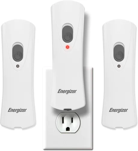 Miniatura 2 de Energizer Linternas LED recargables enchufables, luz de emergencia para el hogar (paquete de 3) + linterna LED de campamento, 1000 lm, 4 modos
