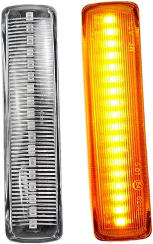 Miniatura 6 de Lámpara de señal de giro LED delantera Fender Side Marker Light para Land Rover Range Rover Sport Discovery 3 4 Freeland 2 (negro)