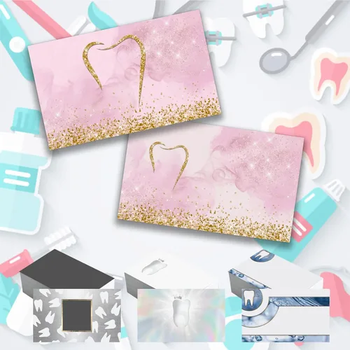 Miniatura 18 de Tarjetas de visita personalizadas de doble cara Papel mate profesional de 300 GSM para pequeñas empresas 3.5 x 2 pulgadas Hair Salon