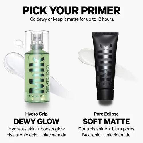 Miniatura 7 de Milk Makeup Pore Eclipse Mattifying Primer – Blurs Pores, Controls Shine + Holds Makeup for Up to 12 Hours – Creates a Smooth, Even Base for a Soft