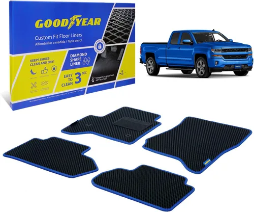 Miniatura 9 de Goodyear Alfombrillas de automóvil para todo tipo de clima, ajuste personalizado para Toyota 4Runner 10-12, juego de 5 piezas, revestimientos