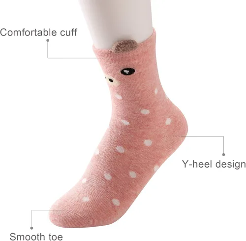 Miniatura 6 de SUNBVE Kids Girls Cute Fashion Soft Cotton Dress Socks Gift