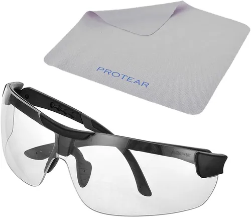 Miniatura 7 de Anteojos de seguridad antivaho transparentes para hombres y mujeres, ANSI Z87.1, protección ocular para disparos deportivos, lentes resistentes a