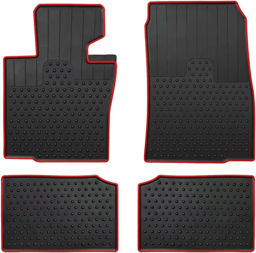 Miniatura 15 de Tapetes para el piso del auto a medida para Mini Cooper Countryman F60 2017-2024, de goma negra, protección para todo tipo de clima, revestimiento