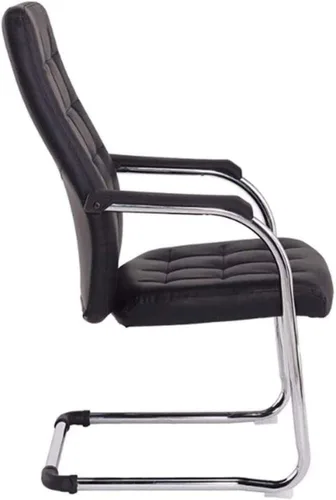 Miniatura 2 de Silla de computadora para reuniones de ocio, silla de oficina en casa, silla ergonómica, cómoda silla de cuero con lazo, silla de personal
