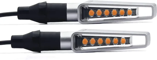 Luces indicadoras de motocicleta que fluyen luces LED intermitentes para YAMAHA FZ8 MT07 FZ6 FZ09 FZ07 VMAX para DAYTONA 675 para VSTROM DL650