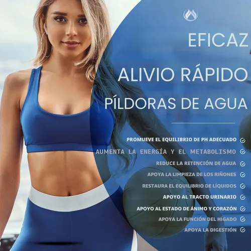 Miniatura 11 de Píldoras diuréticas de agua para retención de agua - Desintoxicación del hígado, limpieza de riñones, peso, hinchazón de piernas y pies, edema