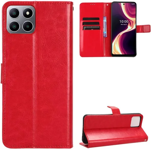 Miniatura 17 de Funda para Boost Mobile Celero 5G + Funda de piel con tapa para Boost Mobile Celero 5G Plus, color negro