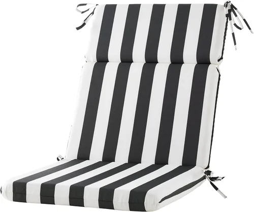 Miniatura 10 de BLISSWALK Cojín para silla de exterior, parte inferior y trasera, cojín de una pieza para silla Adirondack de respaldo alto, cojines de patio