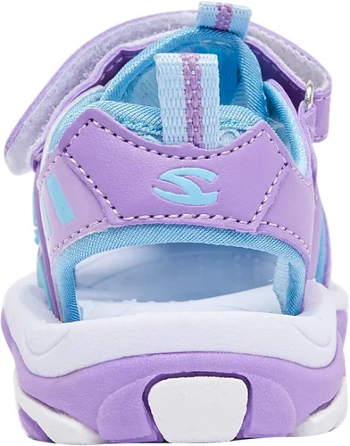 Miniatura 4 de BODATU - Sandalias de verano para niños y niñas, para exteriores, playa y deportes, con puntera cerrada (para bebé, niñas y niños pequeños y grandes)