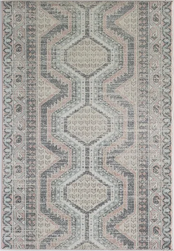 Miniatura 2 de Rugs America Hailey HY10A Heath - Alfombra vintage de transición de 8 x 10 pies