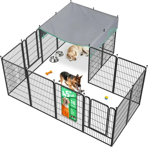 Miniatura 53 de FXW Rollick - Corralito para perros para patio, campamento con casa rodante, patentado, 24 pulgadas, 2 paneles