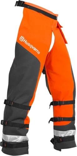 Husqvarna unisex adulto 36-38 pulg. Naranja/Gris Técnico. Chaparreras Técnicas, Naranja, 36 a 38 pulgadas EE.UU