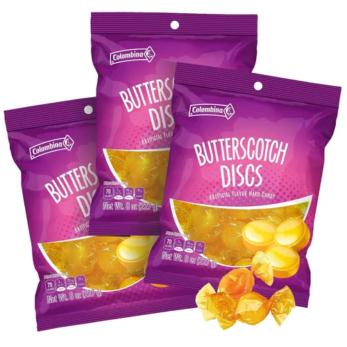 Miniatura 9 de Colombina Sweet Delights – Caramelos rellenos de frutas de 7 onzas – Cáscara dura y centro suave líquido – Piña, uva, manzana verde, fresa sabores