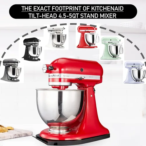 Miniatura 2 de Deslizador Mejorado para Batidora Kitchenaid, Bandeja Deslizante para Electrodomésticos de Cocina, Bandeja Deslizante Transportadora de Batidora