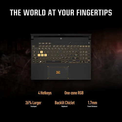 Miniatura 5 de ASUS TUF Gaming A15 (2022) - Laptop para juegos, pantalla FHD de 15.6 pulgadas, 300 Hz, CPU AMD Ryzen 7 6800H, GPU GeForce RTX 3060, 16 GB DDR5 RAM
