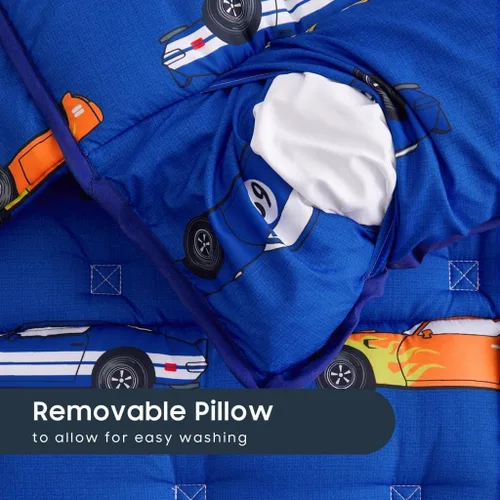 Miniatura 4 de Wake In Cloud - Tapete para siesta para niños pequeños con almohada y manta, para niños de 3 años más en jardín de infantes, preescolar, saco