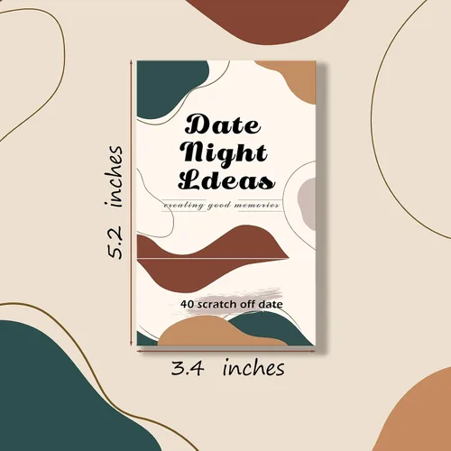 Miniatura 4 de 40 Tarjetas de Ideas de Noche de Cita para Rascar, Juegos Románticos y Aventurados para Parejas de Compromiso, Regalos de Aniversario, Recién