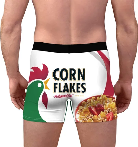 Miniatura 4 de Azuki Calzoncillos tipo bóxer para hombre, diseño digital 3D, cómodos, divertidos, divertidos, regalos de broma, ropa interior de Navidad