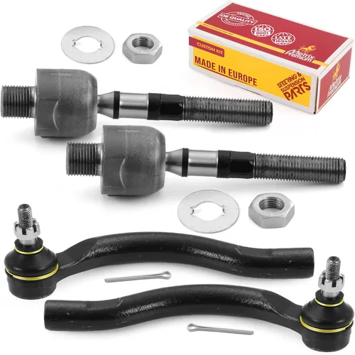 Miniatura 23 de Metrix Premium Chassis Parts - Juego de 4 barras de acoplamiento interior y exterior para Audi A3 15-16, Seat Leon 06-20 (México), 09-17 Volkswagen