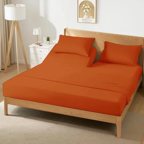Miniatura 21 de OnlineBestDeal's Top Split - Juego de sábanas tamaño Queen para camas ajustables, media sábana de 18 pulgadas de profundidad, 28 pulgadas, 800 Negro