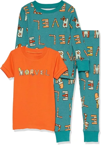 Miniatura 10 de Amazon Essentials Boys Snug-Fit Pajama Sleep Sets, 3-Piece