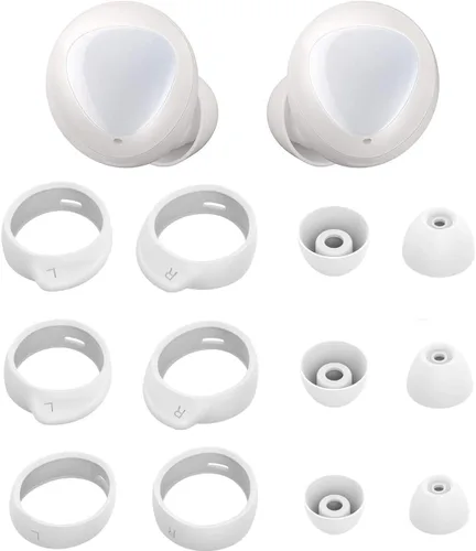Miniatura 4 de ALXCD Kit de ganchos de repuesto para auriculares Galaxy Buds, tamaño S/M/L incluido, puntas de silicona y ganchos, apto para auriculares Galaxy