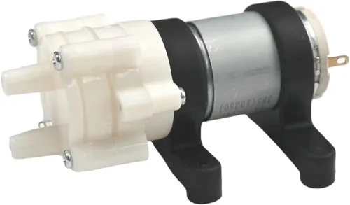 Miniatura 2 de CONQUERALL Bomba autocebante de diafragma DC 24V 385, pequeña bomba de agua eléctrica con tubería de agua adecuada para bebederos y modelos