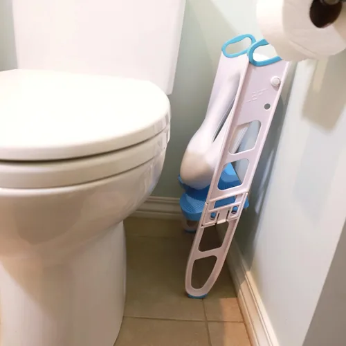 Miniatura 3 de Elevador con cojín y contorno para WC, 1 unidad, de la marca Mommy's Helper
