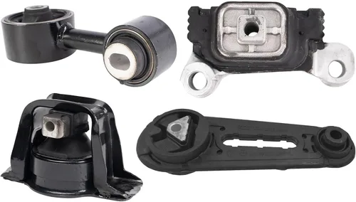 Miniatura 28 de Conjunto de soportes hidráulicos de motor y transmisión TRQ para Mercedes Benz C280 CLK320 E320