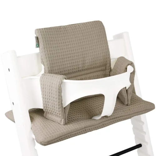 Miniatura 16 de UKJE Cojín Compatible con Stokke Tripp Trapp - Cojín de Asiento Suave para Bebés y Niños Pequeños, Accesorios para Trona, Inserción de Tela de Mono