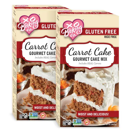 Miniatura 21 de XO Baking Co. Mezcla gourmet para pastel de chocolate sin gluten; sin OMG, Kosher; sin arroz, sin soya; sin lácteos; sin maní; sin conservantes; sin
