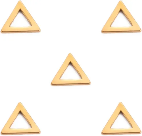 Miniatura 19 de kkjoy 5 dijes de acero inoxidable para hacer joyas y manualidades, varios colgantes pequeños, suministros de manualidades, accesorios para pulseras