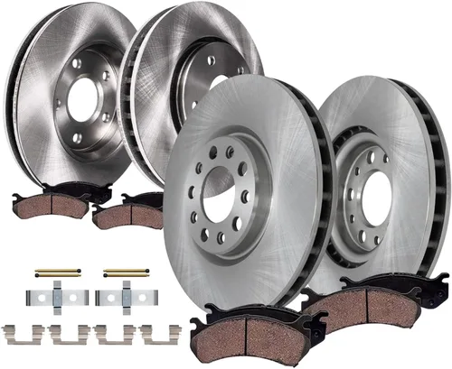 Miniatura 31 de Detroit Axle - Kit de freno delantero para Chevrolet Impala Monte Carlo Buick LeSabre Riviera Park Avenue Cadillac DeVille Olds Intrigue, Pinza